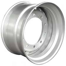 Колесный диск JST Прицеп барабан 14.00х22.5/10х335 D281 16мм ET0 серебристый с вент.